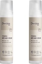 Derma Eco - Anti-age Crème - 2 x 50 ml - Parfumvrij
