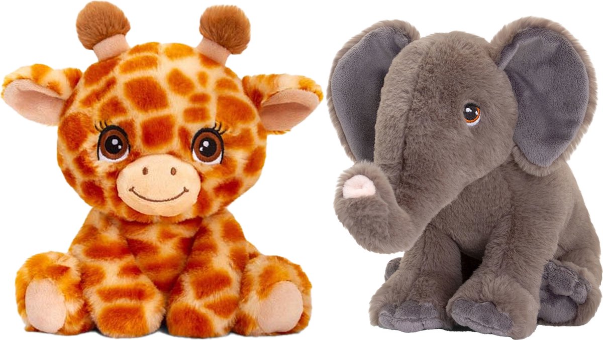 Keel Toys Keeleco Pluche Gorilla – 45 Cm, 100% Gerecycled, Zacht En Milieuvriendelijk Knuffeldier