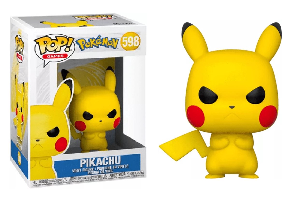 Pokemon Pikachu Waving Funko Pop! Vinyl Figure #553 – Saddoghobbies