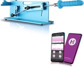 PRO 5 Premium Seksmachine TableTop KlicLok® Smart App Blauw