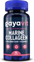 Marine Collageen + Hyaluronzuur + Vit. C - 90 capsules - huid - haar- nagels - botten - gewrichten