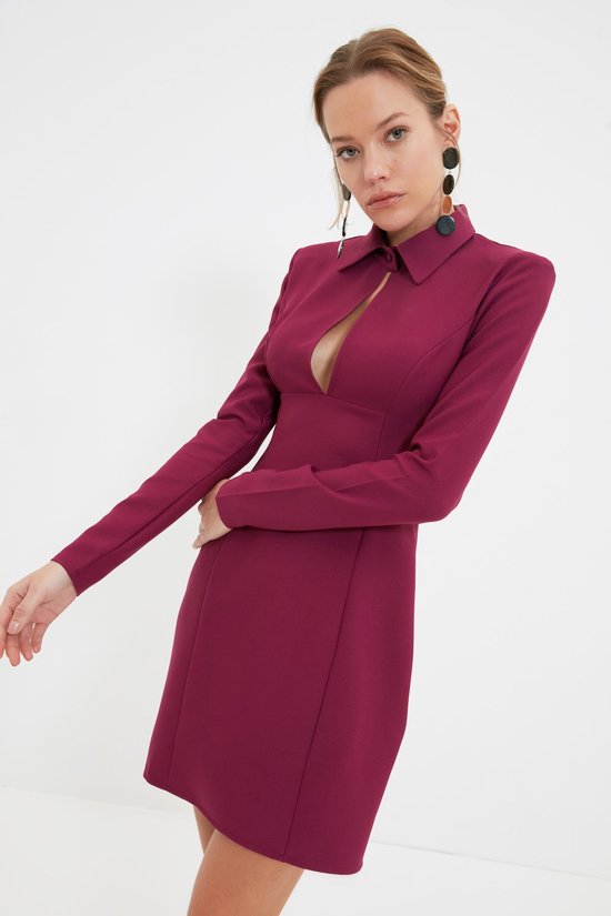 Trendyol Vrouwen Standaard Kraag Bodycon Jurk 