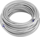 Kabel S/FTP - RJ45 mannelijk naar RJ45 mannelijk - Cat. 7 - Grijs - 20m