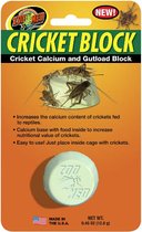 Zoo Med Cricket Block / Gutload - Calcium et Alimentation pour l'alimentation des grillons - 12,8 g