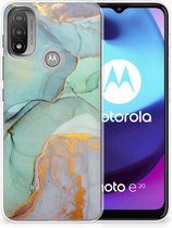 Hoesje maken voor Motorola Moto E20 | E40 Watercolor Mix