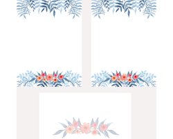 briefpapier en enveloppen Bloemen A4