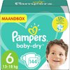 Pampers - Baby Dry - Maat 6 - Maandbox - 144 luiers