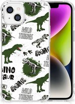 Case Anti-shock Geschikt voor iPhone 14 Dinosaurus