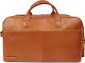 Plevier Breccia weekender cognac.