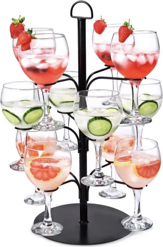 Verres à cocktail arbre / champagne standard pour 12 verres | bol.com