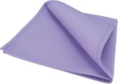 Serviettes de table, 4 pièces, violet, 51x51cm, tissu recommandé