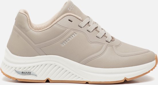 Skechers Arch Fit S-Miles- Mile Makers - Dames Sneakers - Taupe
