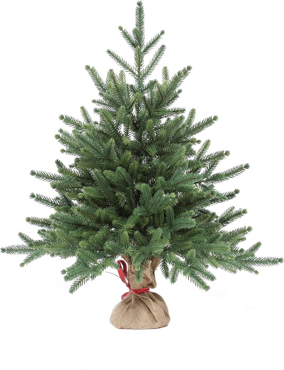 Kunstkerstboom – Premium kwaliteit - realistische kerstboom – duurzaam 60 x 60 cm
