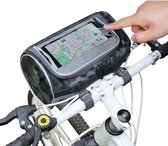 Fietsstuurtas, reflecterend, fietsstuurtas, waterdicht, fietsframetas, fietsstuurtas met transparant pvc-kijkvenster, fietsaccessoires, ideaal voor navigatie