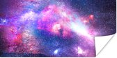 Affiche Espace - Couleurs - Etoiles - 150x75 cm