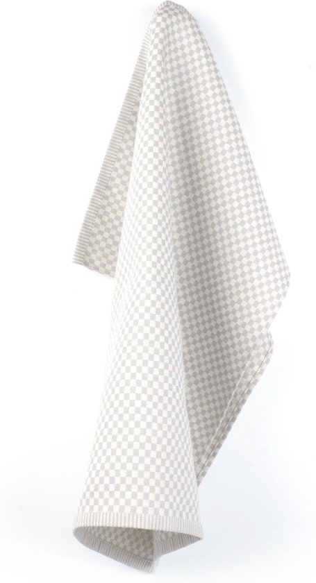 Torchon Bunzlau Castle Small Check Gris