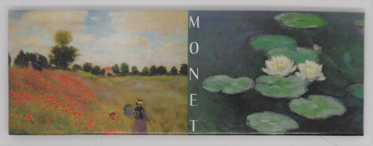Koelkast magneet Claude Monet