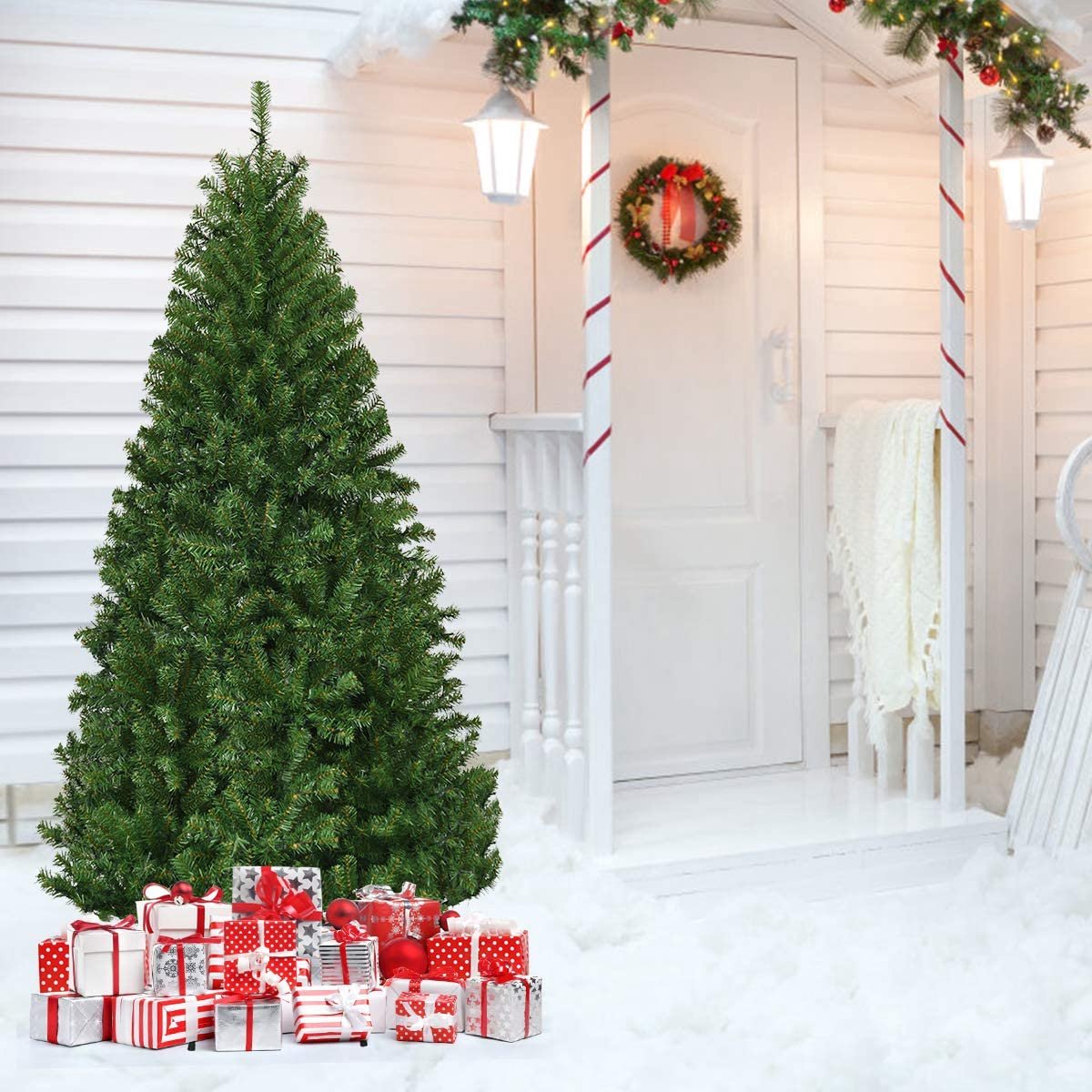 Kunstkerstboom – Premium kwaliteit - realistische kerstboom – duurzaam 35 x 120 cm