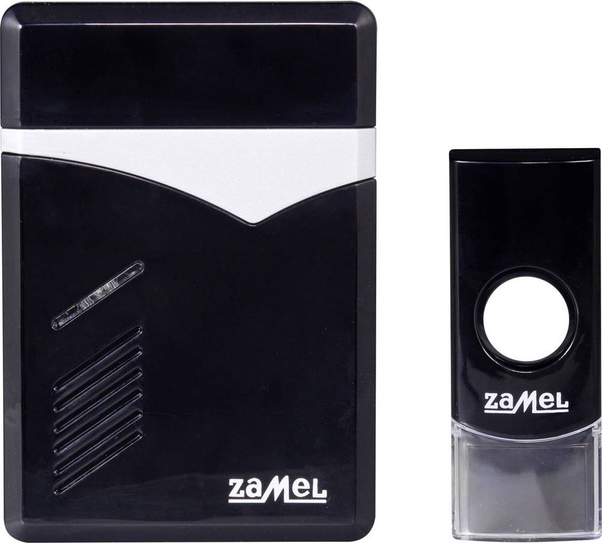 Zamel ST-251 TECHNO Complete set voor Draadloze deurbel Met naambord
