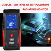 Stralingsdetector- EMF- Meter- 5G detector- Frequentietester- Ingebouwd Alarmsysteem- Hoge Nauwkeurigheid- Elektromagnetische Stralingsmeter