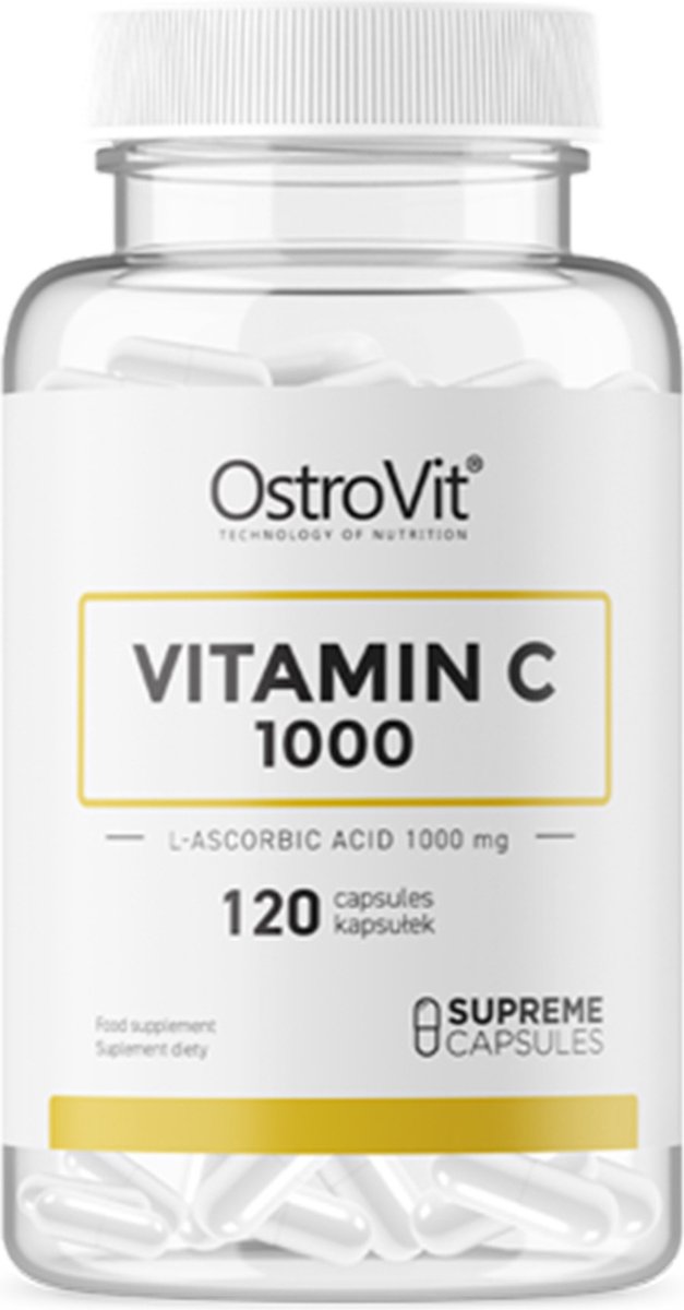Vitaminen - OstroVit Vitamine C 1000 mg 120 capsules
