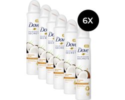 Dove Nourishing Secrets Restorinf Ritual Deodorant Spray - 6 x 250 ml