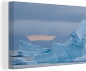 Iceberg North Pole Canvas 120x80 cm - Tirage photo sur toile (Décoration murale salon / chambre)
