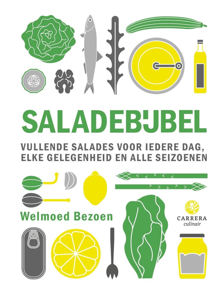 Omslag van Kookbijbels 31 - Saladebijbel