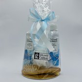Cadeau voor vrouw Therme Aqua Wellness foaming shower gel - Therme body mist - kam en rugspons - Geschenkset vrouwen - verjaardag - kerstcadeau - 4 producten
