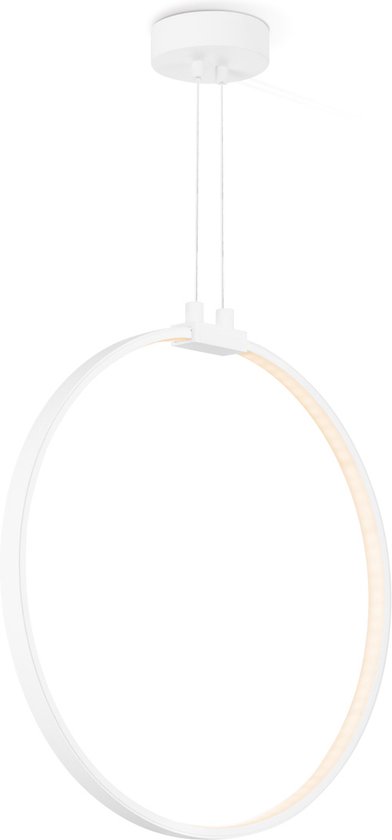 Home Sweet Home - Design Hanglamp Eclips - hanglamp gemaakt van Aluminium -  Wit -... | bol.com