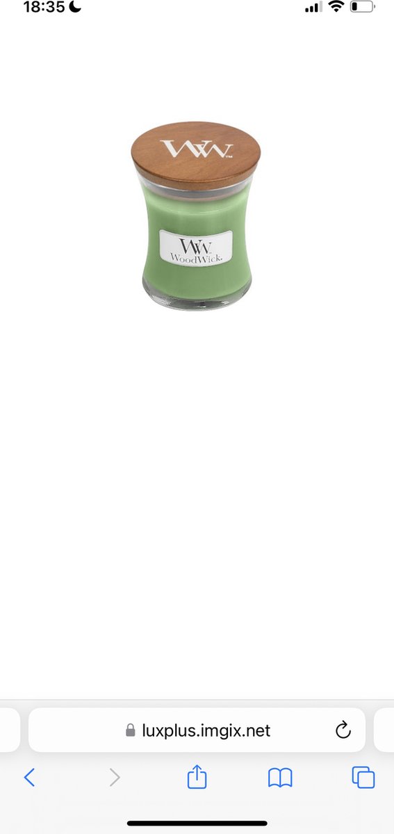 Woodwick - Hemp & Ivy Vase - Scented Candle