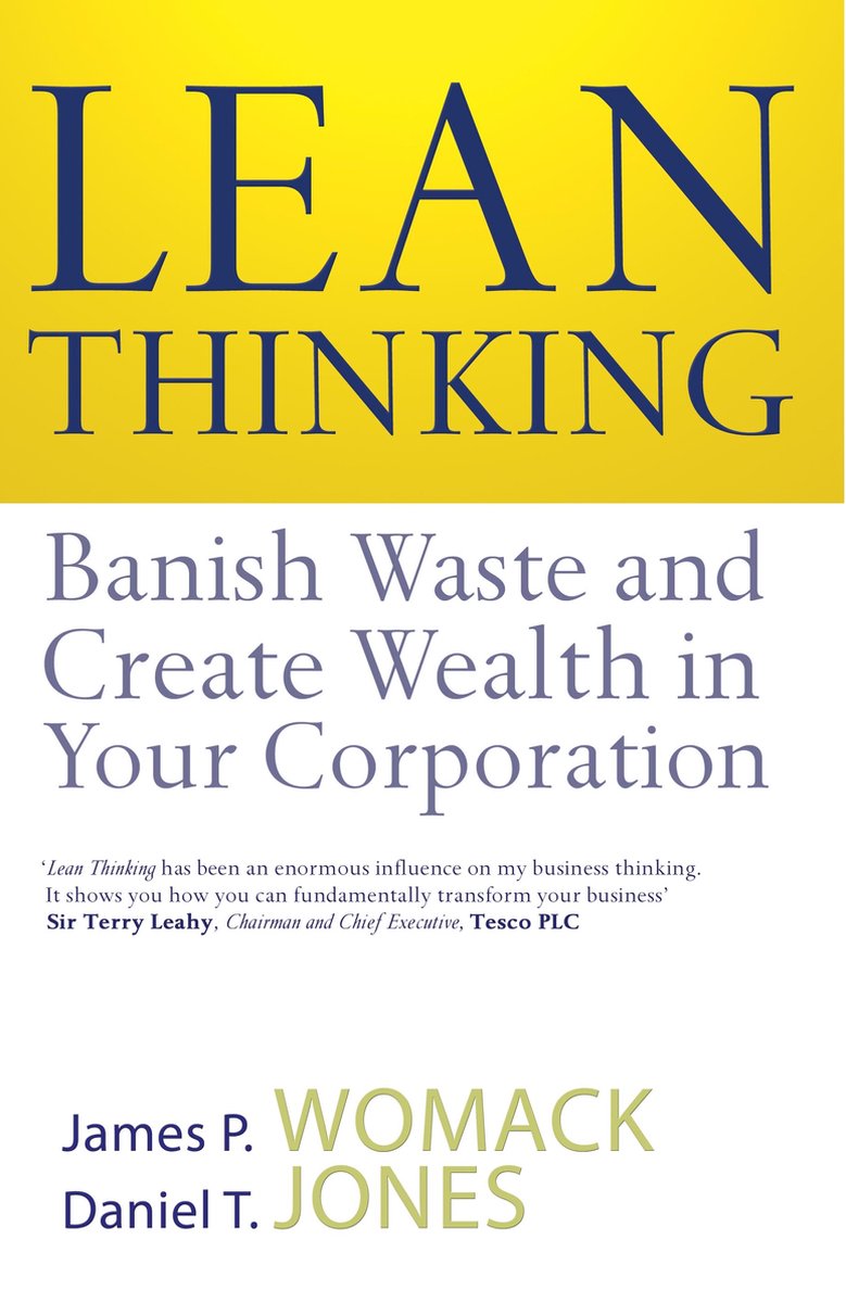 Omslag van Lean Thinking