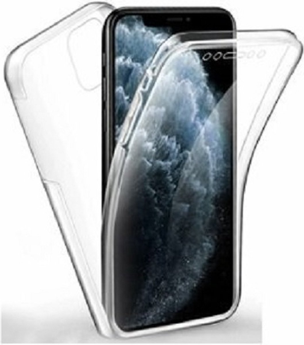 iPhone 12 Hoesje Siliconen TPU Transparant Full Cover