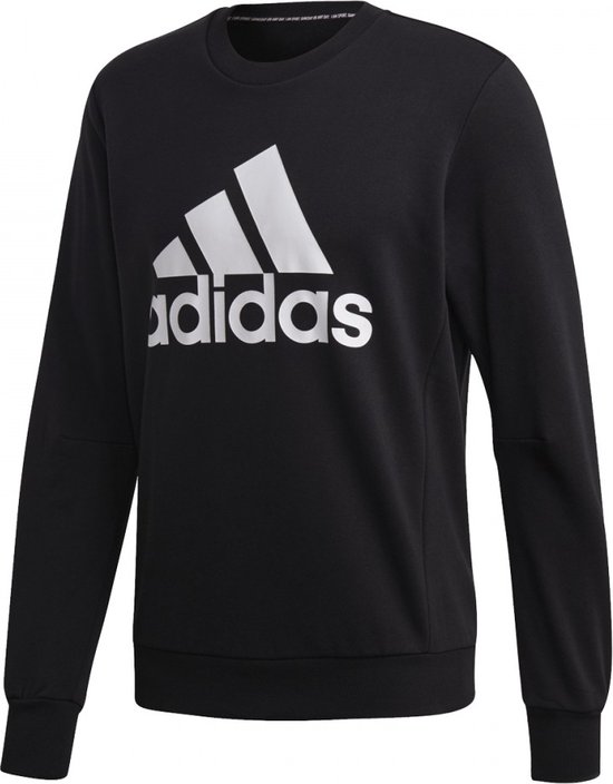 adidas Performance Mh Bos Crew Ft Sweatshirt Mannen Zwarte XS