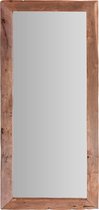 H&S Collection- Teak Spiegel 100 x 70 cm - Wandspiegel - hout - Passpiegel - rechthoek