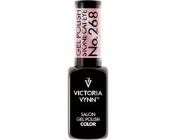 Victoria Vynn - Salon Gel Polish 268 Cat Eye Rose Quartz 8 ml - cat eye metallic roze - gel polish - gellak - nagels - nagelverzorging - nagelstyliste - uv / led - nagelstylist - callance