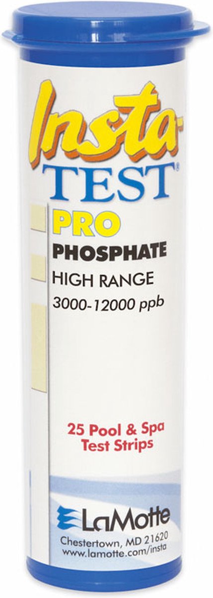 LaMotte Insta-Test Pro Phosphate teststrips | 25 stuks