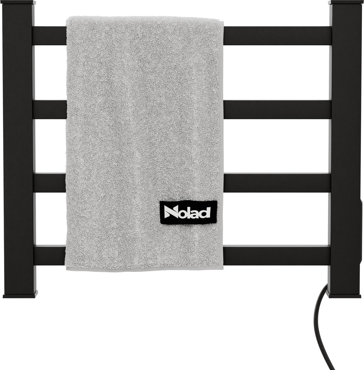 Nolad Elektrisch Handdoekrek - Handdoekrek badkamer - Handdoekradiator - Handdoekhouder - Badkamer verwarming