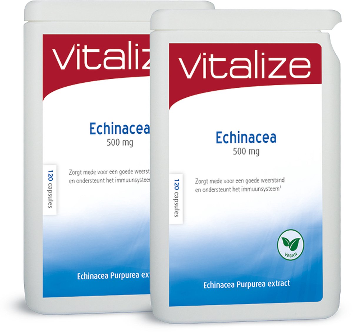 Goedkoopste Vitalize Echinacea 500 mg 120 capsules | Zorgt mede voor een goede weerstand - Ondersteunt het immuunsysteem¹