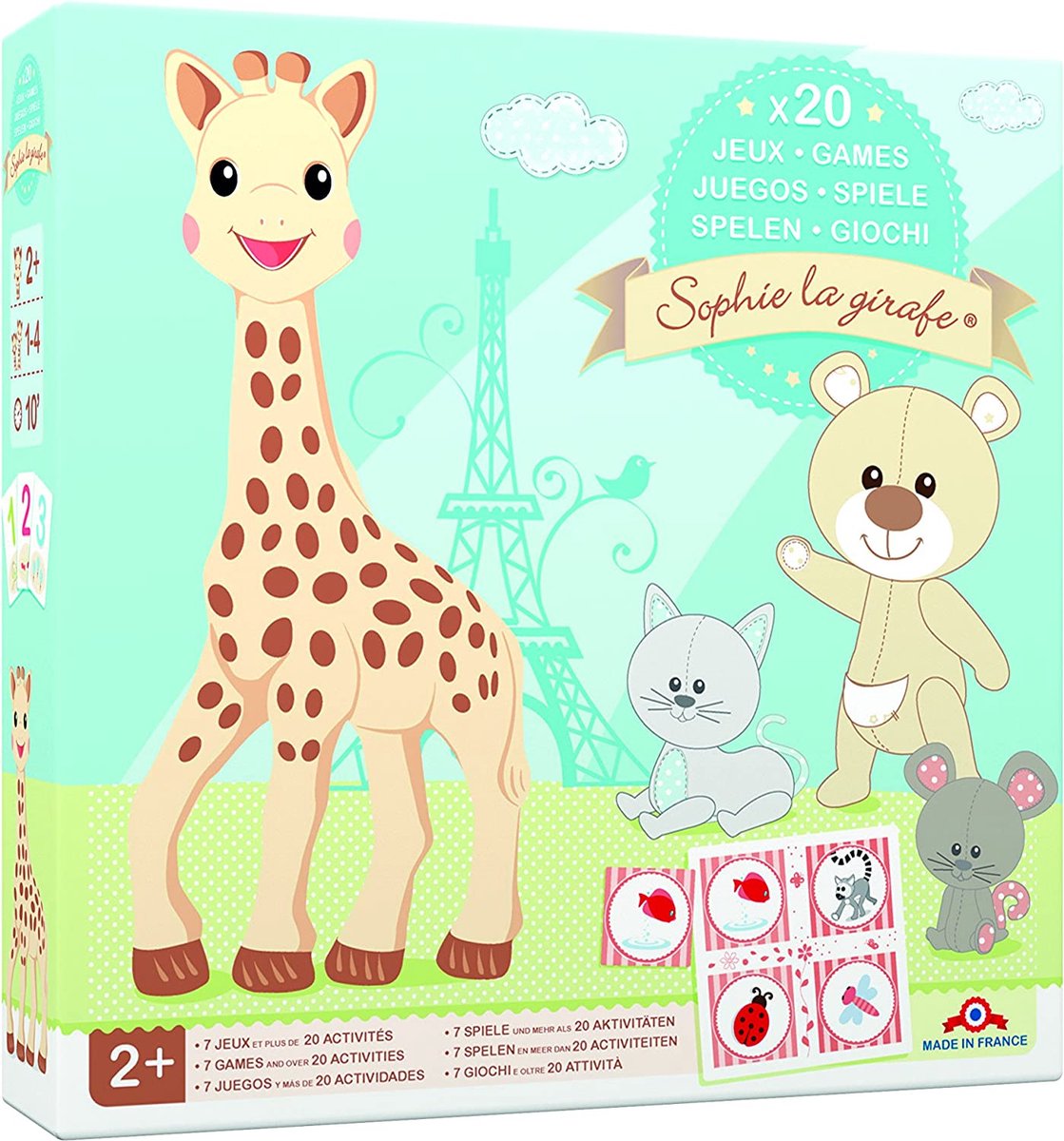 Sophie la girafe - 20 jeux - 20 jeux | Jeux | bol