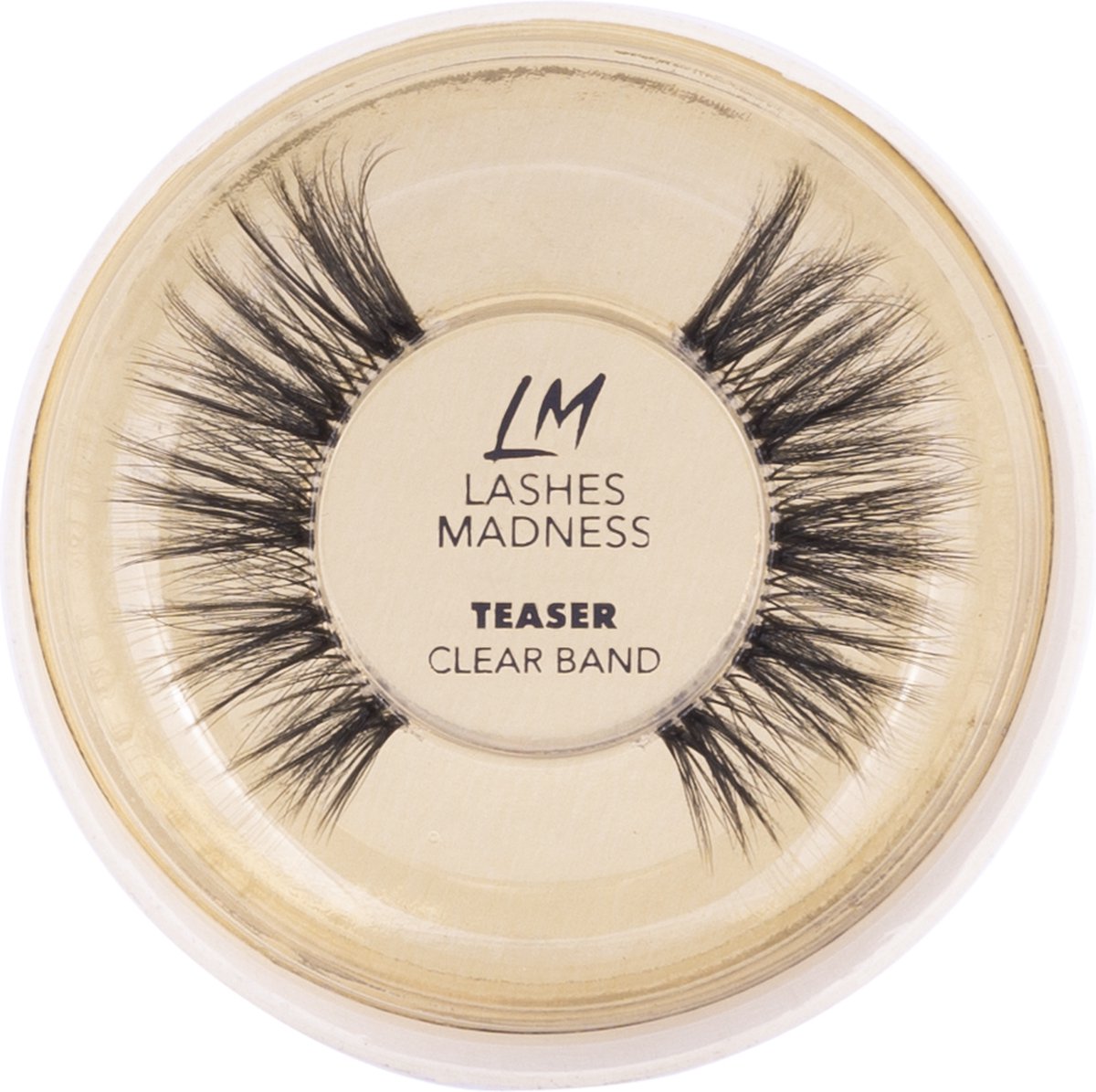 Lashes Madness - TEASER - Clear Band - Vegan Mink Lashes - Wimpers - Valse Wimpers - Eyelashes - Luxe Wimpers