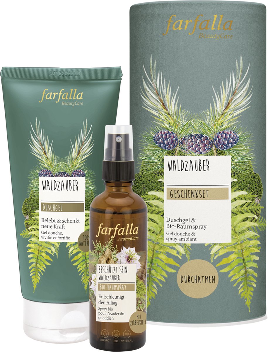 Geschenkset forest magic (Waldzauber) Farfalla