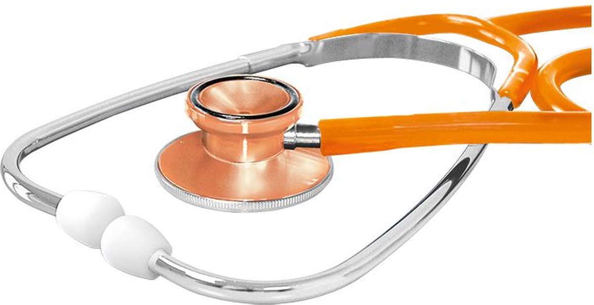 Goedkoopste Ratiomed Stethoscoop lichtgewicht aluminium Oranje