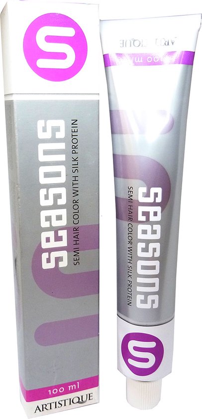 Artistique Seasons Semi Hair Color with Silk Protein Haarkleurtint 100ml - 08.46 Hell-Kupferrotblond / Light Copper Red Blonde