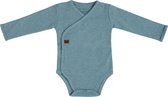 Baby's Only Barboteuse manches longues Melange - Stonegreen - 62 - 100% coton écologique - GOTS