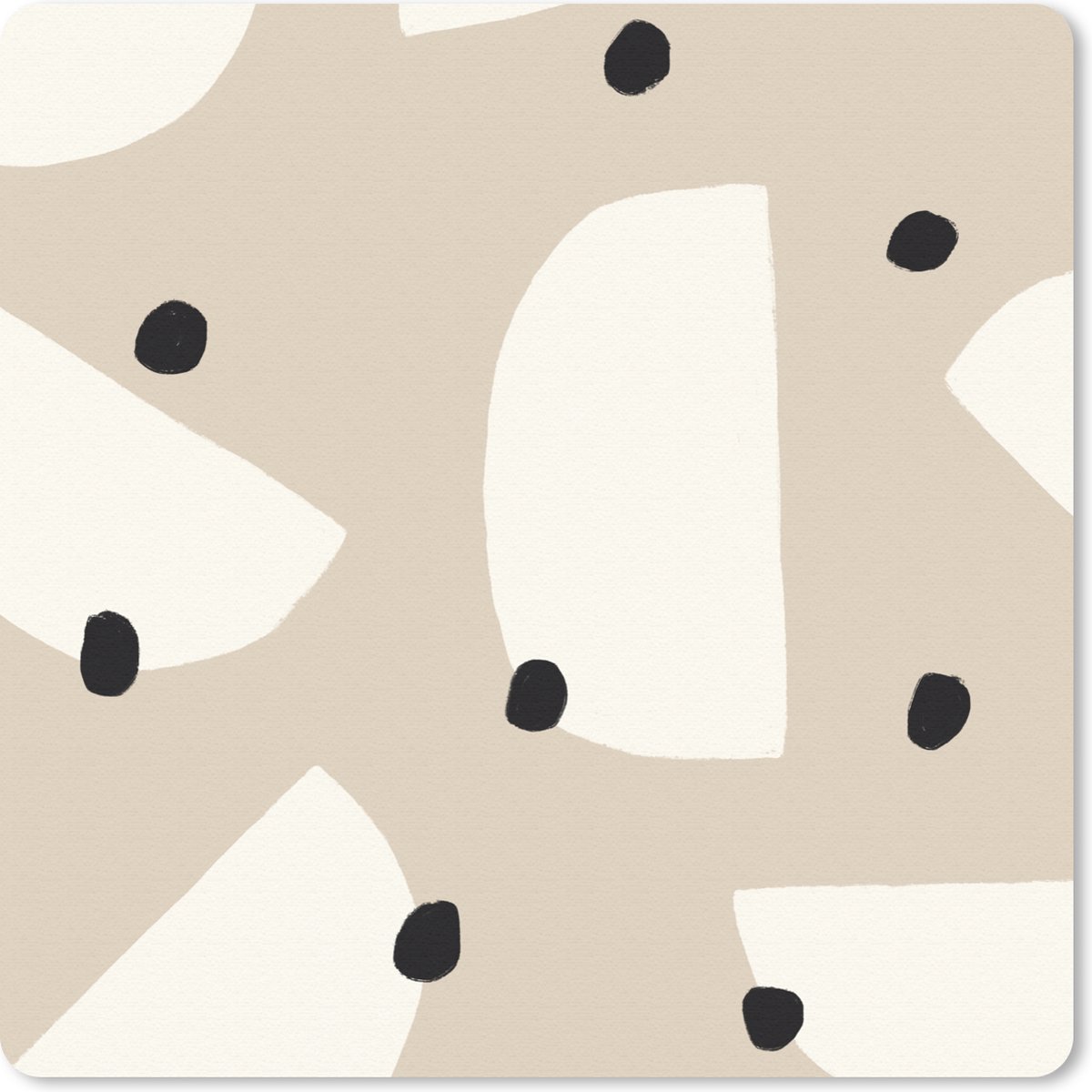 Muismat 20x20 cm - Mousepad Pastel - Abstract - Design - Muismatten