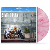 Simple Plan - Harder Than It Looks (Indie Only Pink Marble Vinyl)