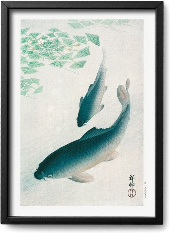 Poster Ohara Koson - A4 - 21 x 30 cm - Exclusief lijst