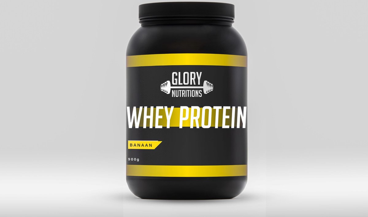 GLORY Nutritions Whey Protein Banaan