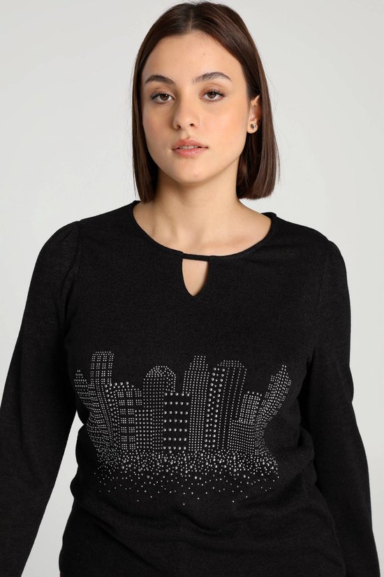 Cassiel Chain Print Bodycon T Shirt